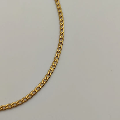 Catenina grumette mini gold lunghezza PERSONALIZZABILE a partire da €10