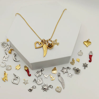 Collana fenix con charms PERSONALIZZABILE a partire da €10