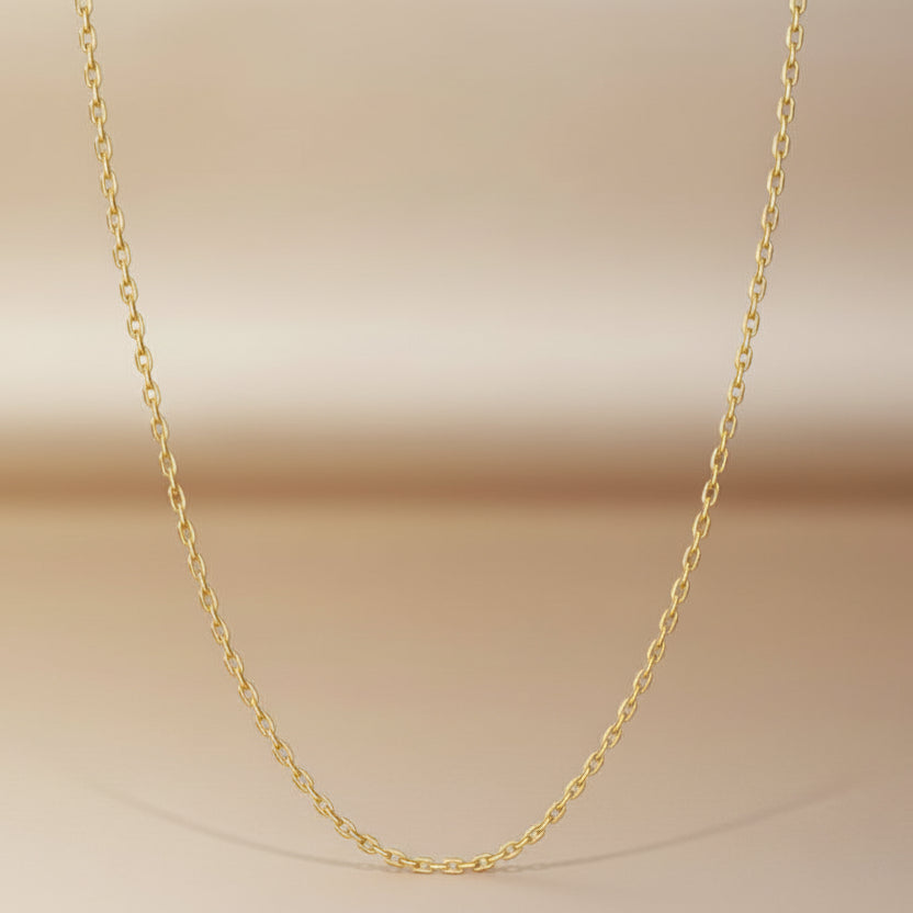 Catenina forzatina gold lunghezza PERSONALIZZABILE a partire da €8