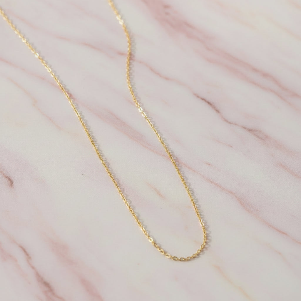 Catenina forzatina gold lunghezza PERSONALIZZABILE a partire da €8