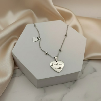 Collana heart PERSONALIZZABILE