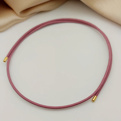 Choker calamita rosa scuro