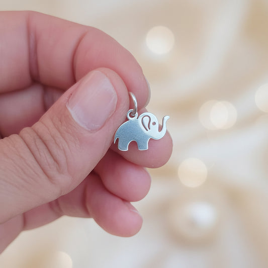 Charm elefantino silver