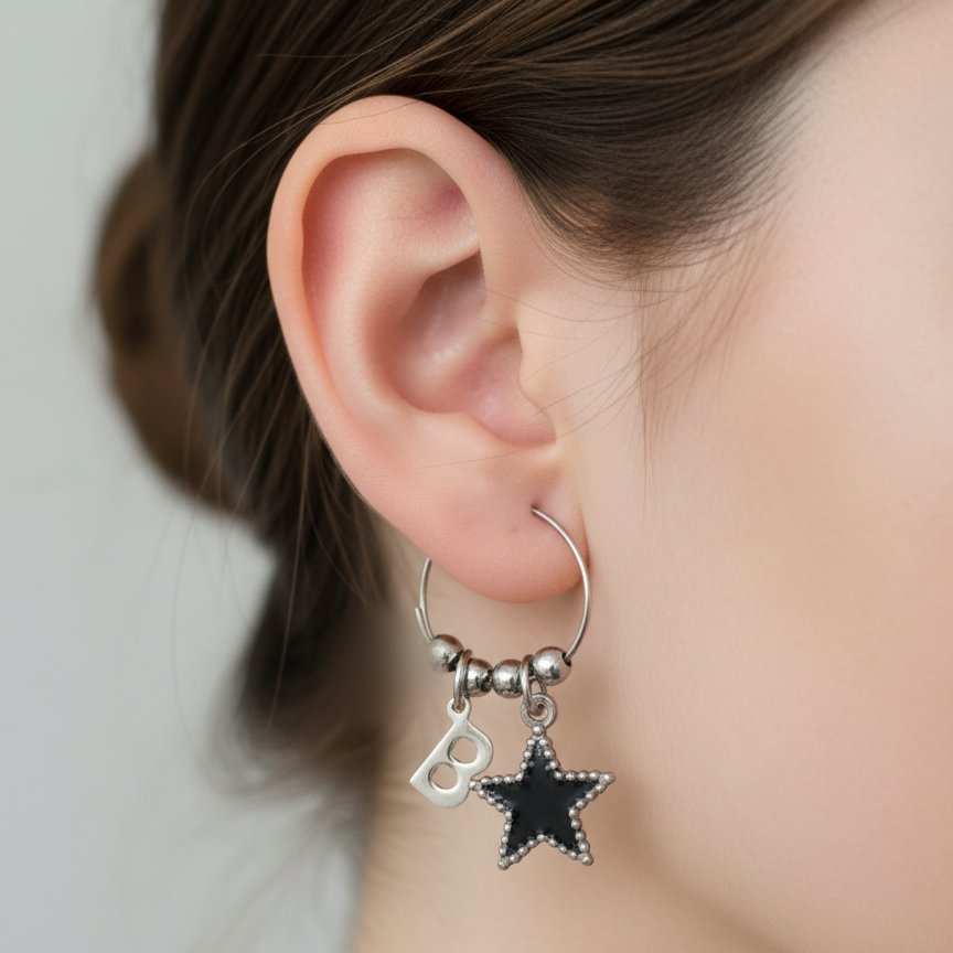 Orecchini cerchietto PERSONALIZZABILI